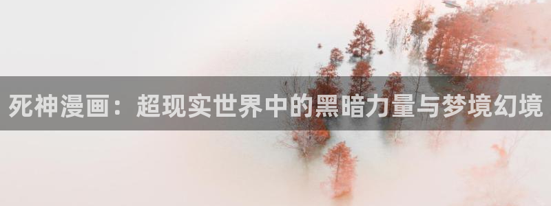拷贝漫画3.07：死神漫画：超现实世界中的黑暗力量与梦境幻境